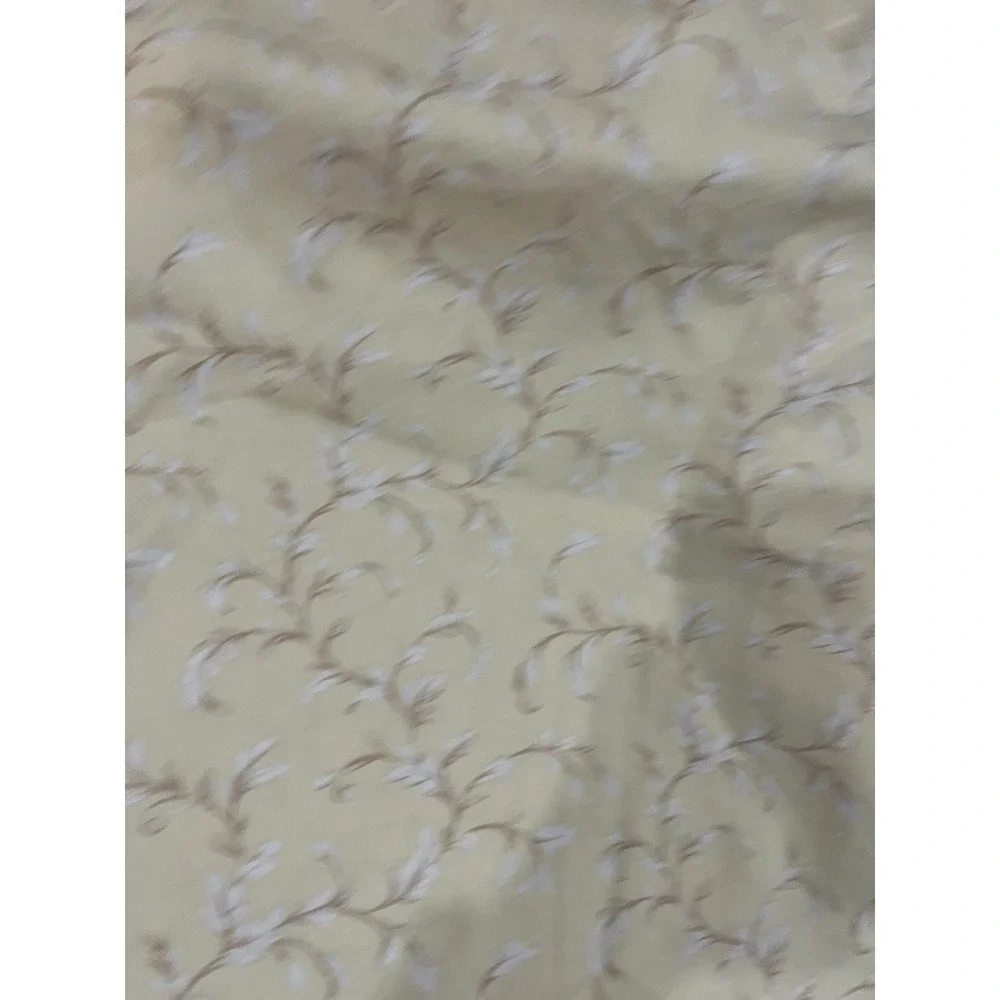 Croscill Rose Floral Yellow Full Sheet‎ Set Flat Fitted Pillowcases Cottagecore